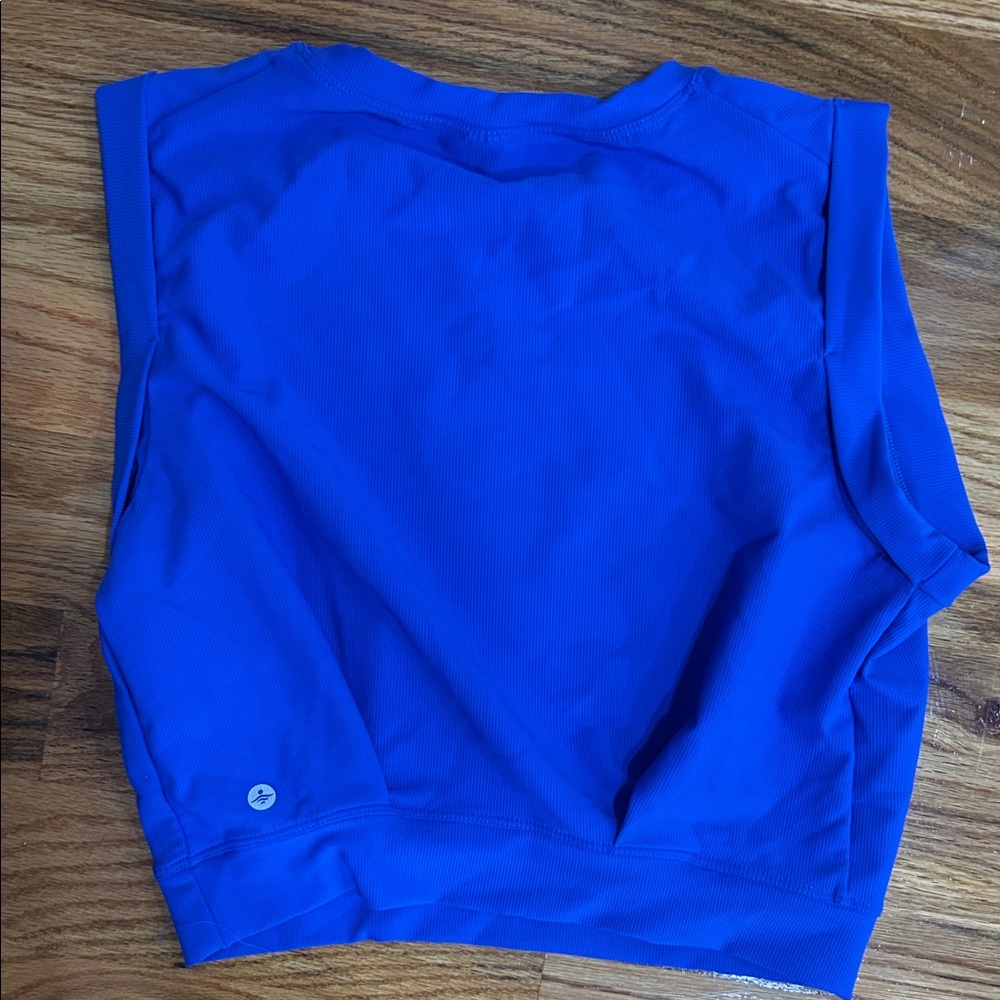 HALARA Royal Blue Crop Top - Picture 3 of 5